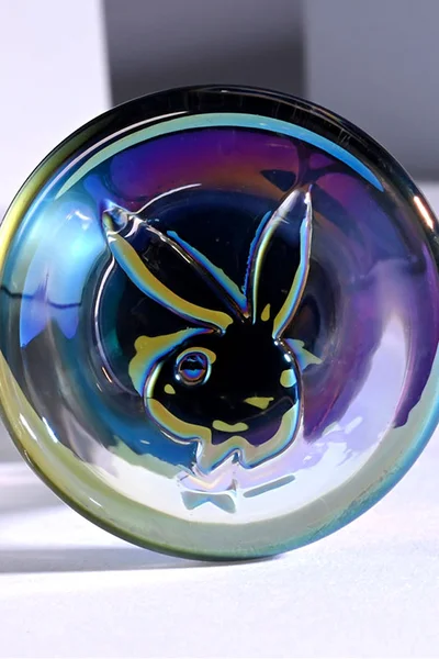 Playboy Jewels Wand 8" Unisex Glass Dildo — image 2 of 3