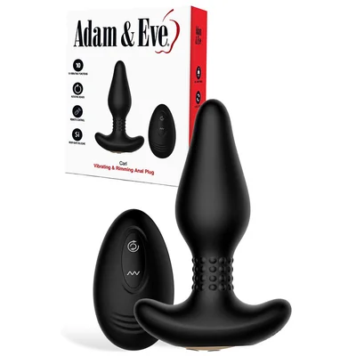 adam and eve carl remote controlled 645 rimming vibrating butt plug
