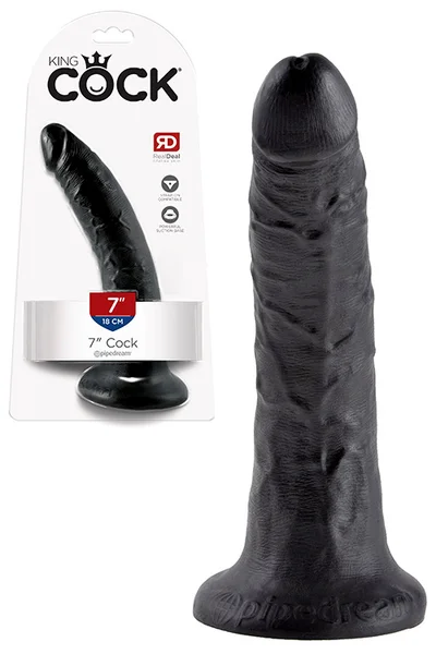 Pipedream King Cock 7" Realistic Dildo with Suction Cup Base — image 5 of 8