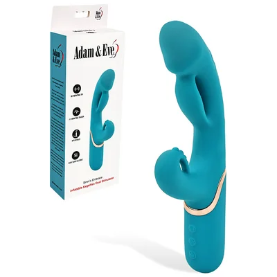 adam and eve sirens embrace 95 inflatable kegelflex dual stimulator