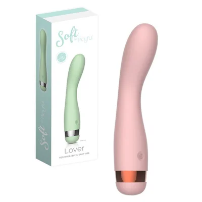 soft lover rechargeable g spot vibrator by playful