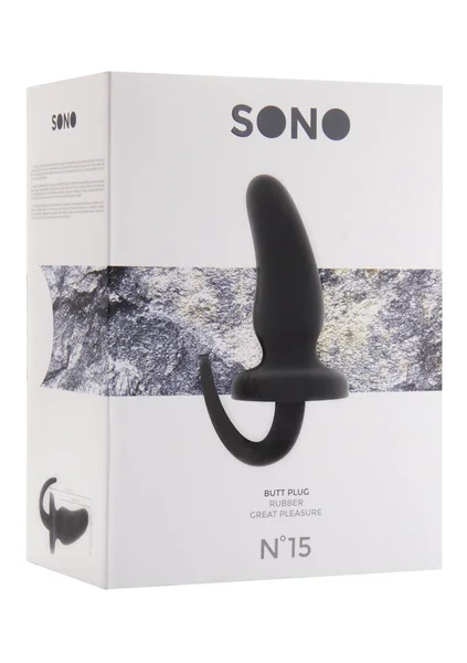 Sono No.15 Butt Plug 6 Inch Black — image 8 of 8
