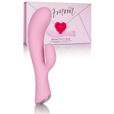 Jopen Amour Rechargeable Silicone 7 G Spot Rabbit Vibrator