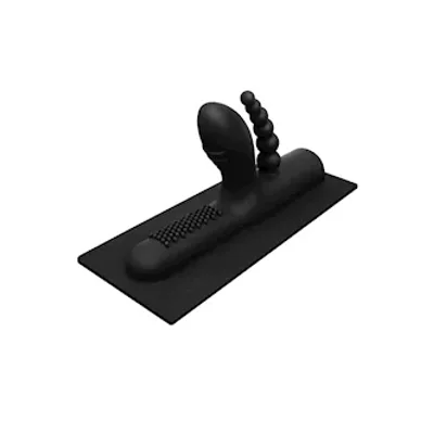 the cowgirl buckwild double penetration attachment