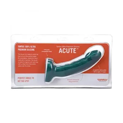 tantus acute silicone dildo emerald