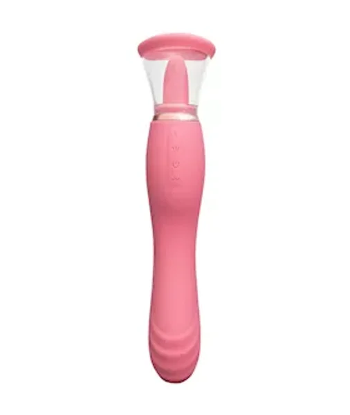 Le Wand Lick 3-in-1 Rechargeable Double-ended Vibrator — image 3 of 7