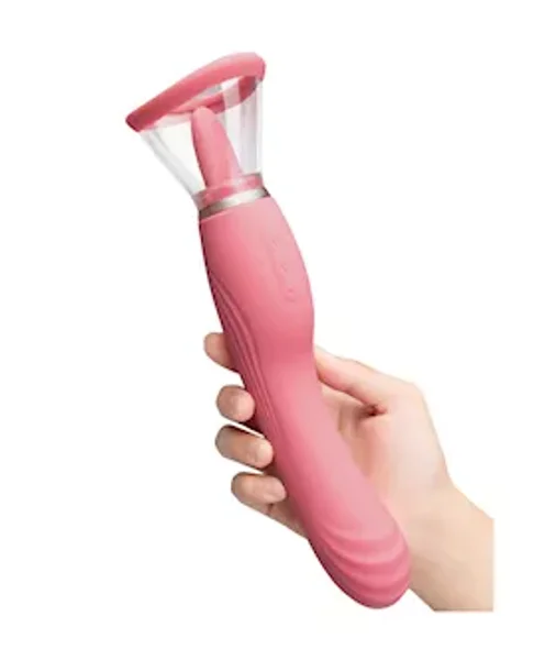 Le Wand Lick 3-in-1 Rechargeable Double-ended Vibrator — image 6 of 7