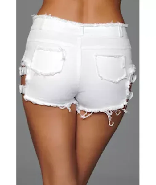 Buckled Down Denim Shorts — image 3 of 3