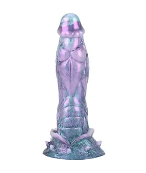 Inquiring Alien Vibrating Fantasy Dildo — image 3 of 5