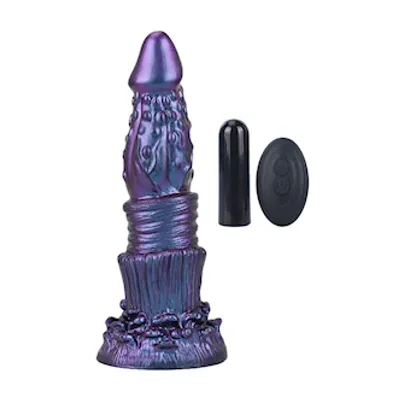 enthusiastic elemental vibrating fantasy dildo