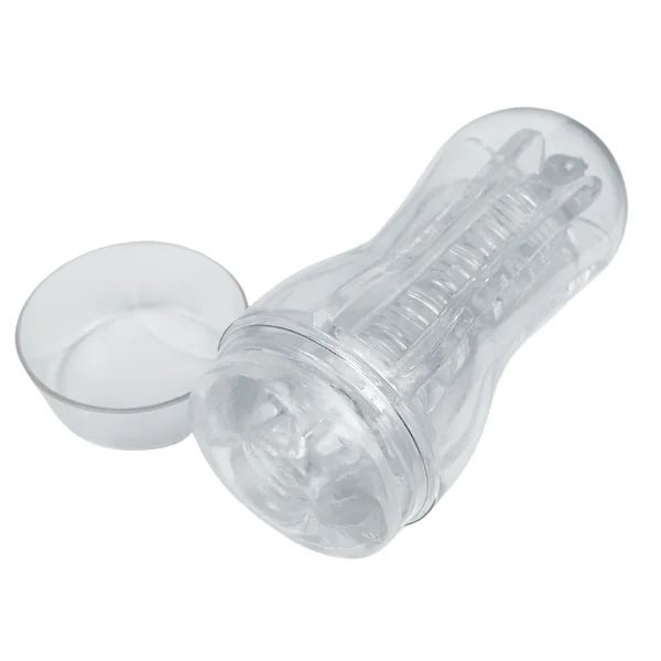 See Through Me - Clear Sucking Masturbator with Pleasure Nubs — image 5 of 8