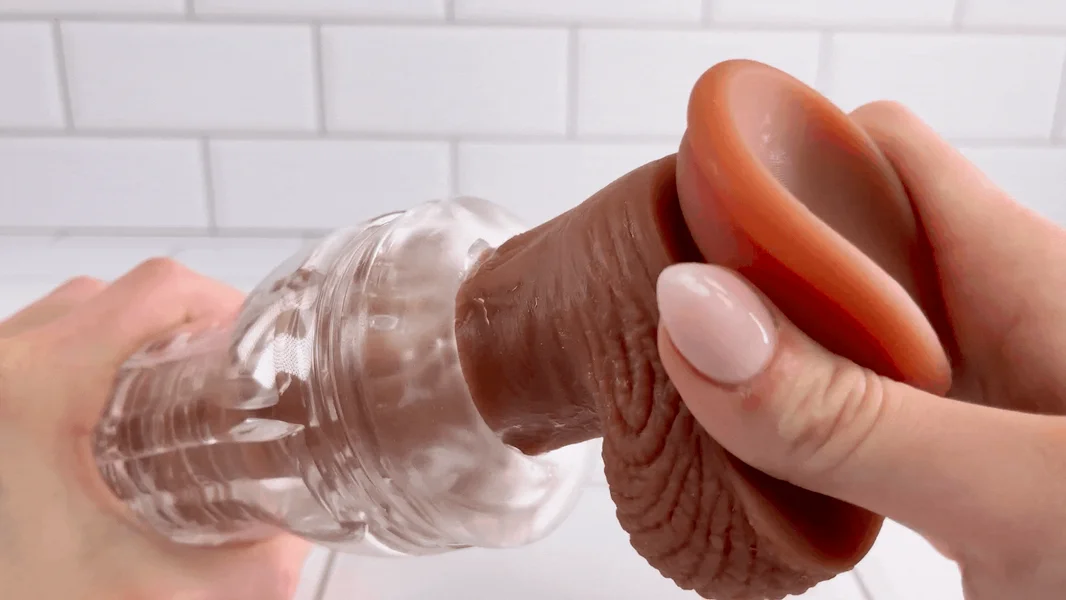 See Through Me - Clear Sucking Masturbator with Pleasure Nubs — image 6 of 8