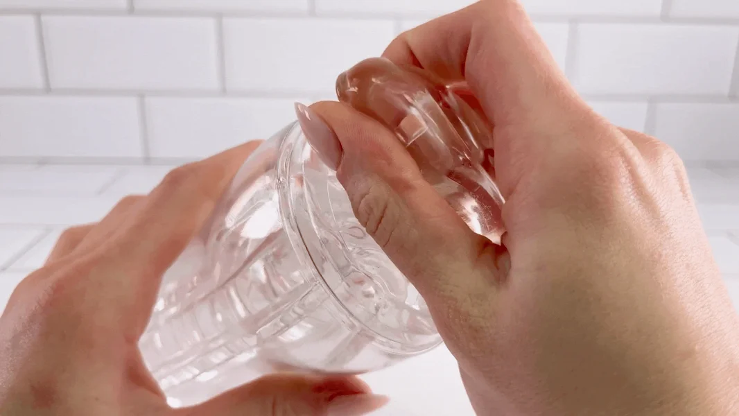 See Through Me - Clear Sucking Masturbator with Pleasure Nubs — image 8 of 8