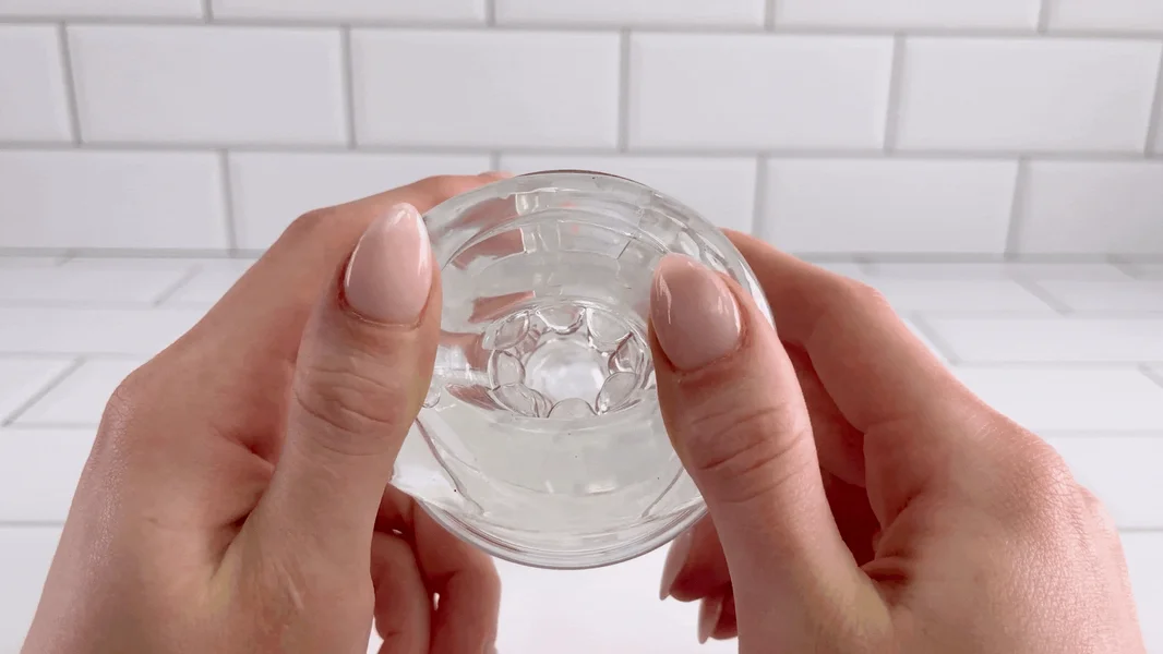 See Through Me - Clear Sucking Masturbator with Pleasure Nubs — image 2 of 8