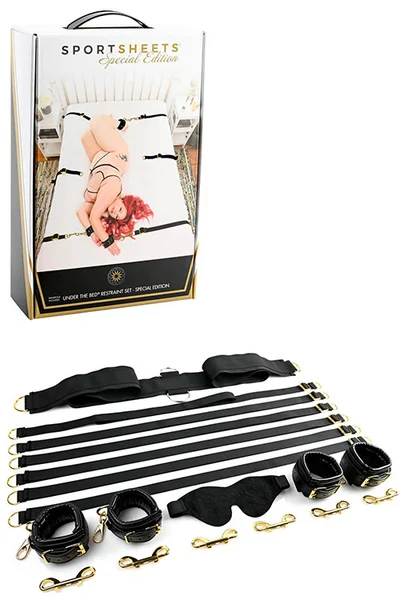 Sportsheets Special Edition Under The Bed Restraint Set With Wrist & Ankle Cuffs — image 2 of 6