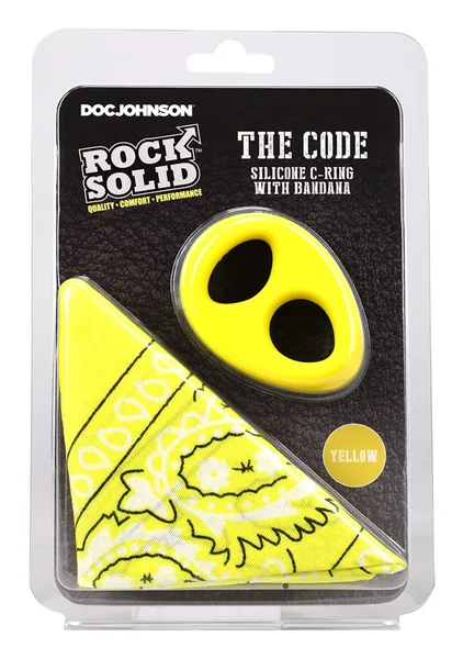 ROCK SOLID The Code - Silicone C-Ring with Bandana — image 10 of 20