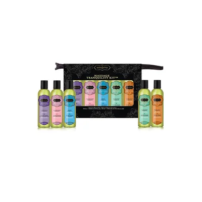 kama sutra massage tranquillity oil 5 piece kit 250ml