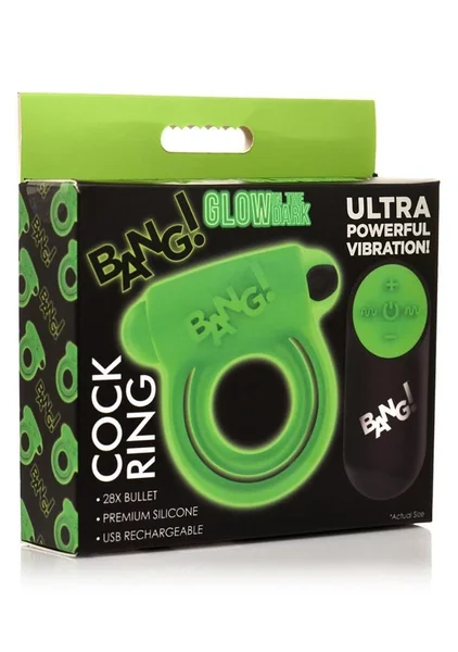 Bang! 28x Glow-in-the-Dark Cock Ring with Remote — image 9 of 9