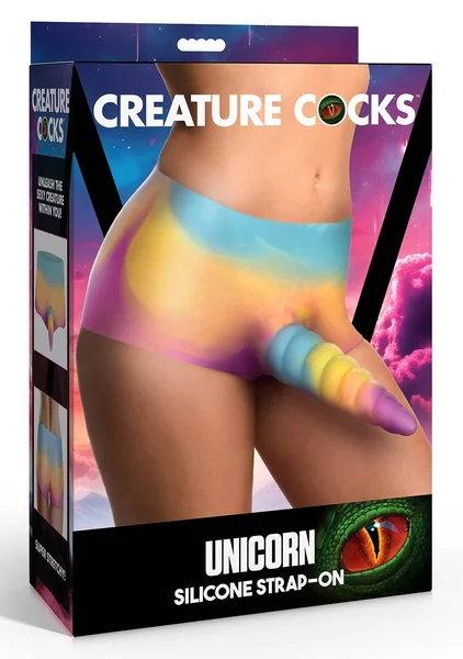 Creature Cocks Unicorn Silicone Strap-On — image 6 of 6