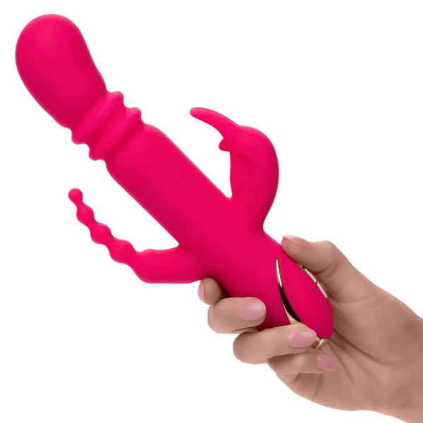 Jack Rabbit Signature Heated Silicone Triple Fantasy Rabbit — image 16 of 16