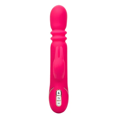 jack rabbit signature heated silicone triple fantasy rabbit