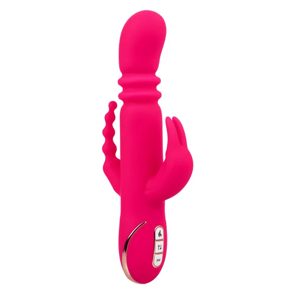 Jack Rabbit Signature Heated Silicone Triple Fantasy Rabbit — image 10 of 16