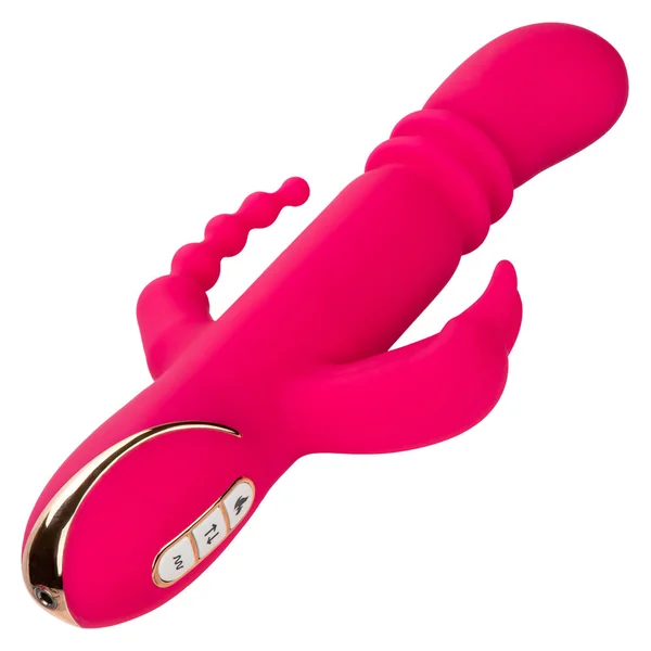 Jack Rabbit Signature Heated Silicone Triple Fantasy Rabbit — image 14 of 16