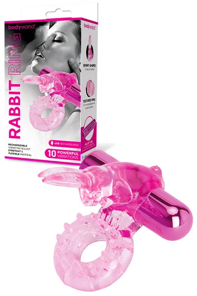 Bodywand Rabbit 2.5" Vibrating Couples Ring — image 6 of 15
