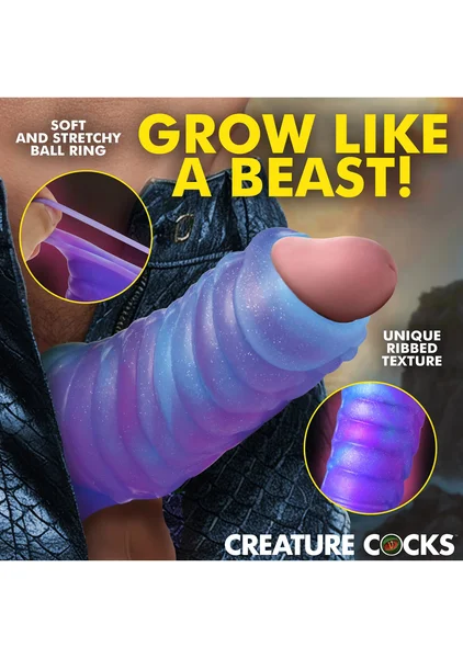 Creature Cocks - Sea Stallion Silicone Penis Enhancer — image 2 of 5