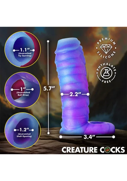 Creature Cocks - Sea Stallion Silicone Penis Enhancer — image 4 of 5