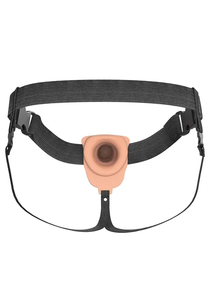 Fantasy X-Tensions Elite - Vibrating Hollow Silicone Strap-On — image 21 of 25