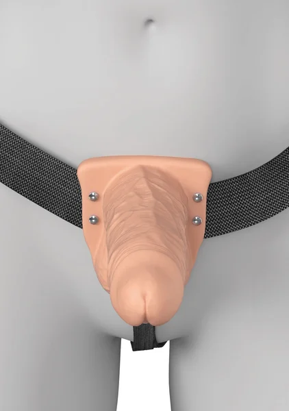 Fantasy X-Tensions Elite - Vibrating Hollow Silicone Strap-On — image 22 of 25