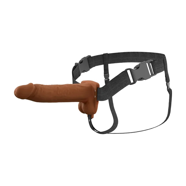 Fantasy X-Tensions Elite - Vibrating Hollow Silicone Strap-On — image 13 of 25