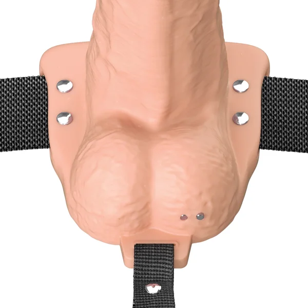 Fantasy X-Tensions Elite - Vibrating Hollow Silicone Strap-On — image 16 of 25