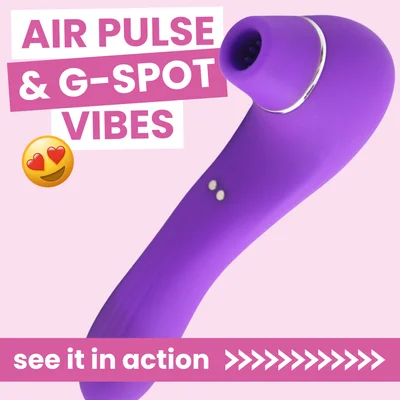 oral sex simulating clit pulsing air vibe feels like gentle clit kisses