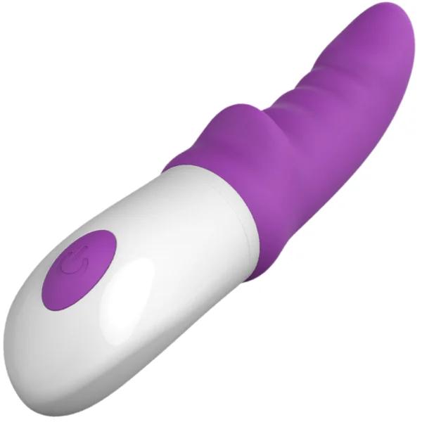 Beginner Rippled Silicone G-Spot Vibrator — image 4 of 5