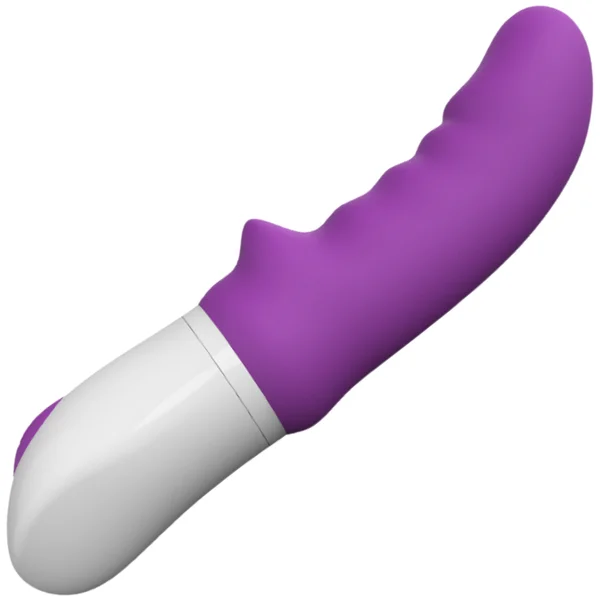 Beginner Rippled Silicone G-Spot Vibrator — image 2 of 5