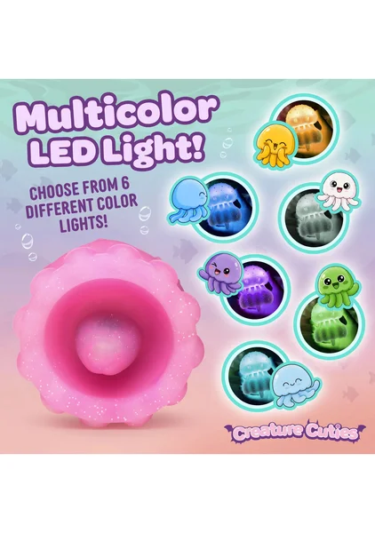 Creature Cuties - Glow Jelly Licking and Vibrating Stimulator — image 4 of 8