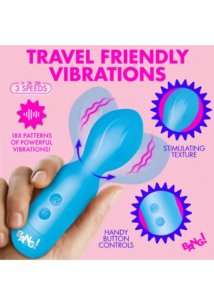 Bang! 18x Vibrating Silicone Mini Wand — image 2 of 5