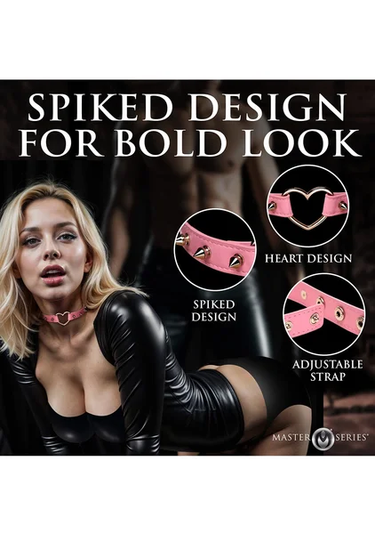 Spiked Heart Choker — image 3 of 14