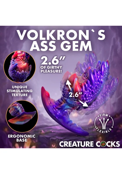 Creature Cocks - Volkron Silicone Butt Plug — image 2 of 4