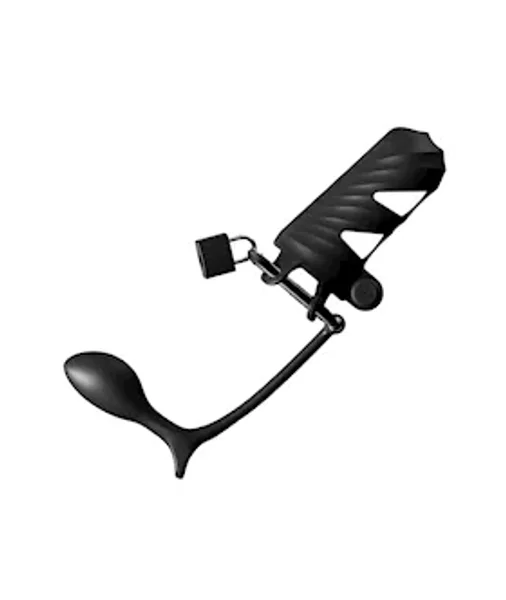 Fantasy C-ringz Remote-controlled Vibrating Cock Blocker With Ass-gasm Plug — image 2 of 8