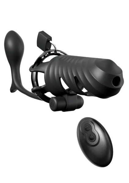 Fantasy C-ringz Remote-controlled Vibrating Cock Blocker With Ass-gasm Plug — image 5 of 8