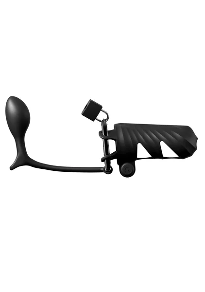 Fantasy C-ringz Remote-controlled Vibrating Cock Blocker With Ass-gasm Plug — image 6 of 8