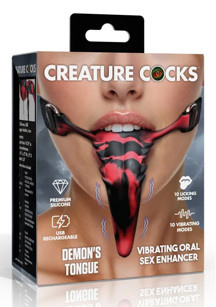 Creature Cocks -  Demon's Tongue Vibrating Oral Enhancer — image 6 of 7