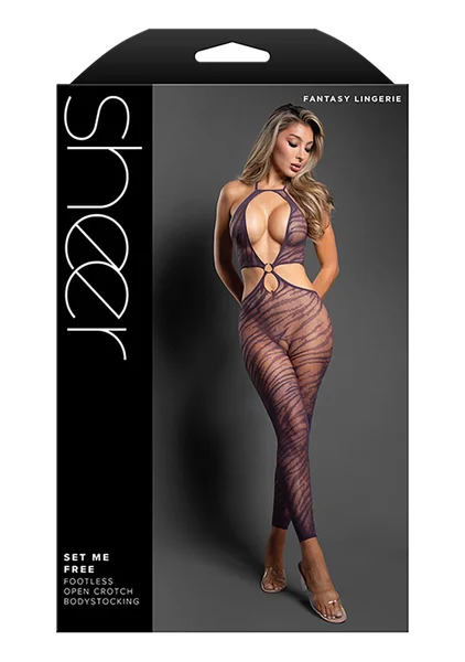 Set Me Free Footless Open Crotch Bodystocking — image 3 of 3