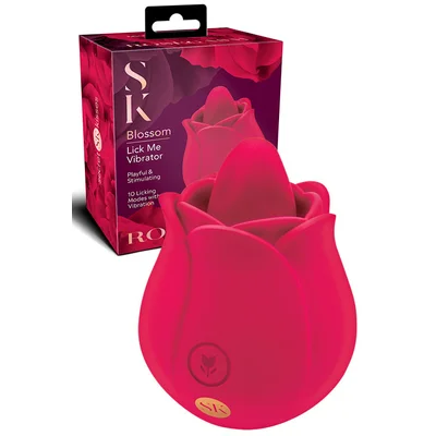 secret kisses rosegasm blossom lick me 21 clitoral stimulator with flicking tongue