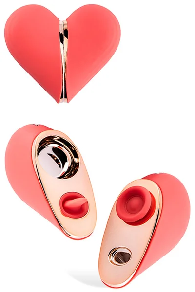 Adam and Eve The Heartbreaker 3.8" Licking & Tapping Clitoral Stimulator — image 7 of 18
