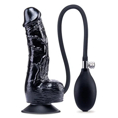 size up 7 inflatable dildo with balls