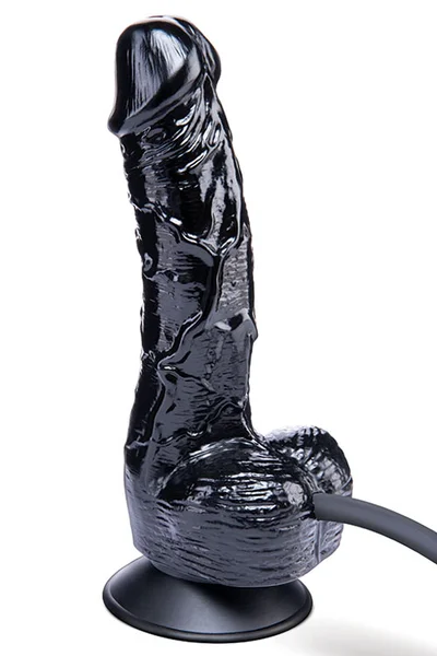 Size Up 7" Inflatable Dildo With Balls — image 8 of 15